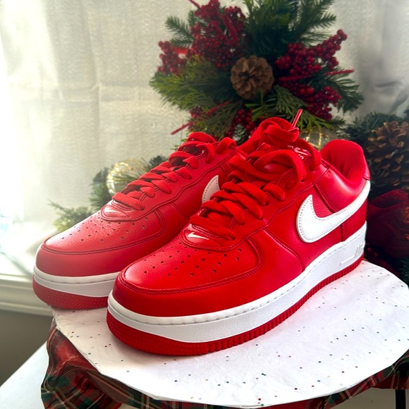 Nike Air Force1 Other - 🔥Nike Air Force 1 Low '07 Retro University Red FD7039-600 Mens Size 9.5
